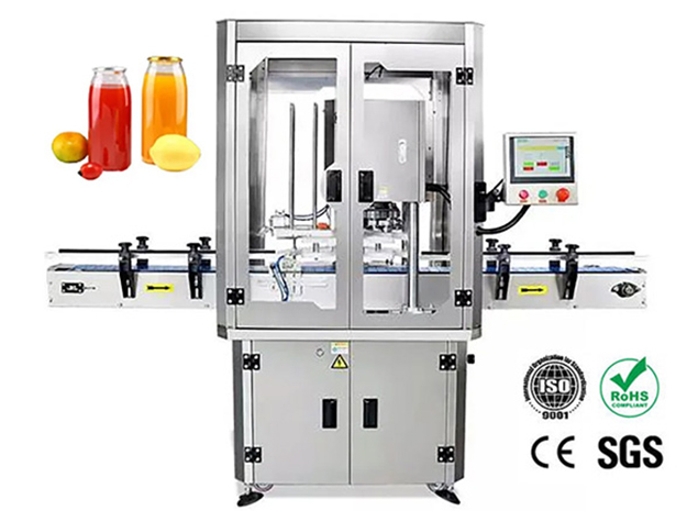 High-precision servo-driven can closing machine 50-80 cans/min for aluminum cans